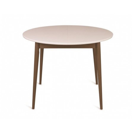 Стол Боско-1000 (столешница белая эмаль / темный тон)