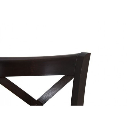 Стул полумягкий "Соло" венский (Тон 8 Венге / ткань:Вивальди 04)