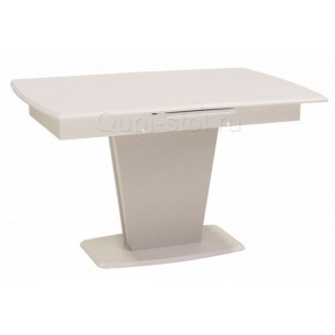 Стол деревянный Валмиера мускат структурный / массив латте