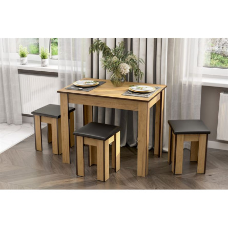 Стол обеденный СО 1 Дуб Золотой