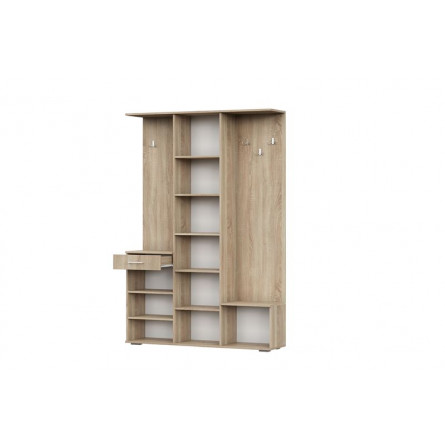 Прихожая ПР 1 Дуб Сонома, Белый