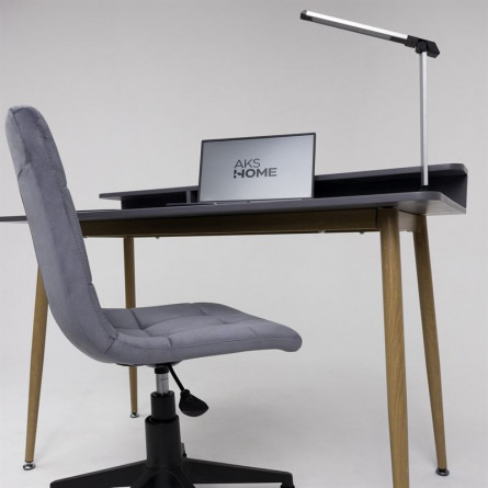 Стол письменный Jasper, серый, металл