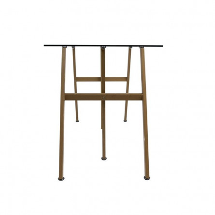 Стол письменный Nephrite, прозрачный, стекло