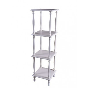 Этажерка 4 полки (Белый)