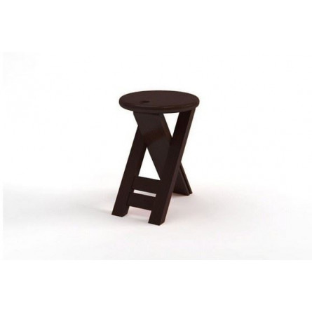 Комплект табуретов "Оливия" (стойка + 4 табурета) Венге