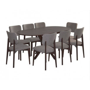 Стол "Астерия" (Темный орех /шпон дуб)