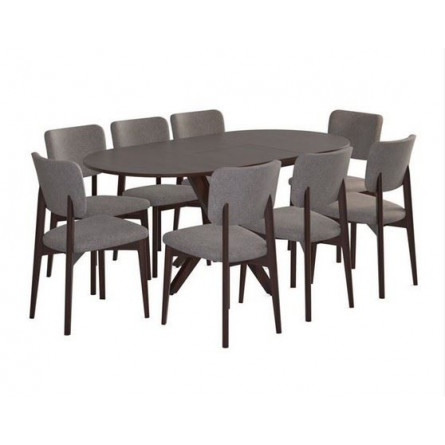 Стол "Астерия" (Темный орех /шпон дуб)