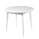 Стол Рэй-d900 нераскладной (белая эмаль / белая эмаль) Круглый