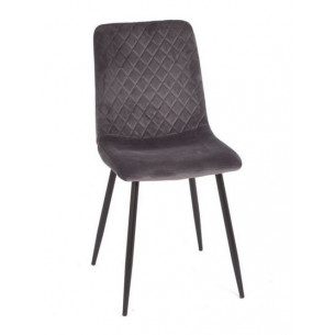 Стул С-1225-1 MILTON (Grey velvet)