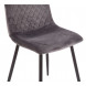 Стул С-1225-1 MILTON (Grey velvet) Стул С-1225-1 MILTON (Grey velvet)