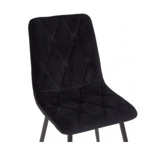 Стул С-1289 FRED (Black velvet)
