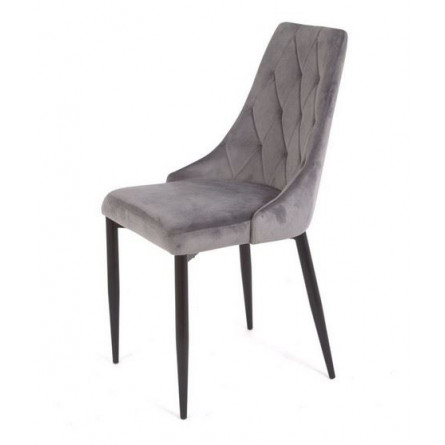 Стул С-1168 DAVID (Grey velvet)