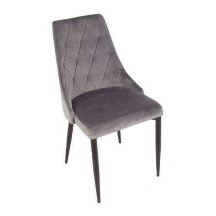 Стул С-1168 DAVID (Grey velvet)