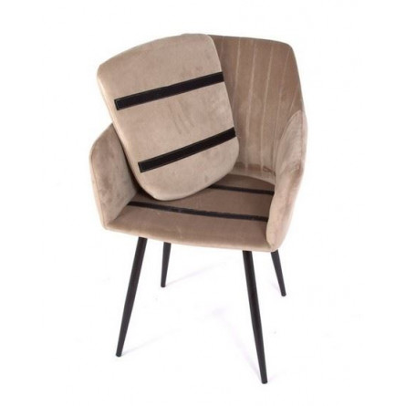 Стул С-1258 (Beige velvet)