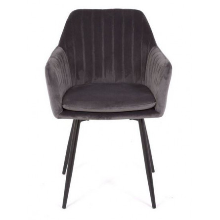 Стул С-1258 (Grey velvet)