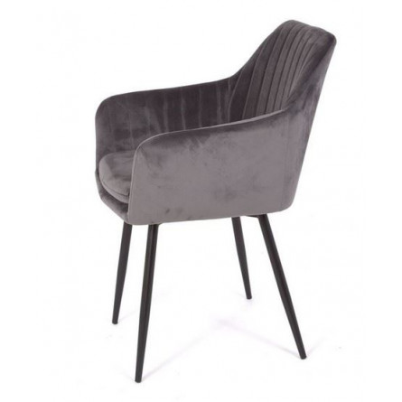 Стул С-1258 (Grey velvet)