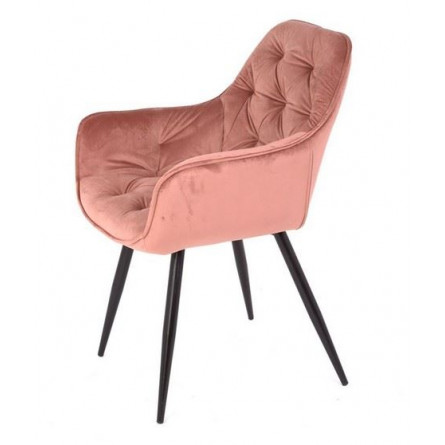 Стул С-888 (Pink velvet)