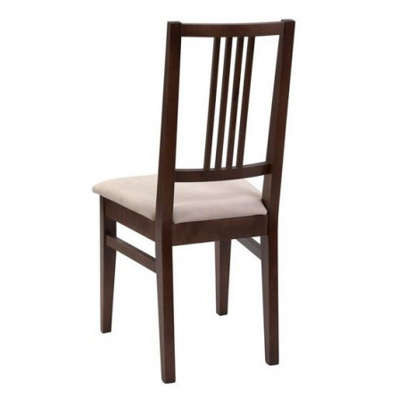 Стул "Никас" (ткань: Вивальди 02 /дерево:Тон 7 Орех темный)