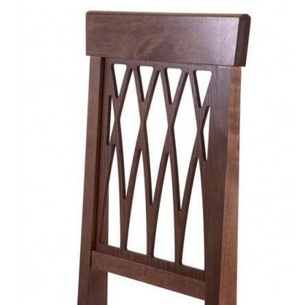 Стул "Кристиан" (ткань: Вивальди 02 /дерево:Тон 7 Орех темный)