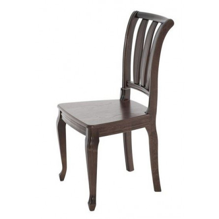 Стул жесткий "Кабриоль" (Тон 7 Орех темный)