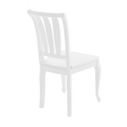 Стул жесткий "Кабриоль" (Тон 9 Эмаль белая)