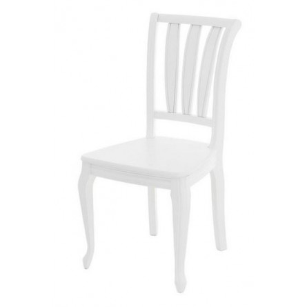 Стул жесткий "Кабриоль" (Тон 9 Эмаль белая)