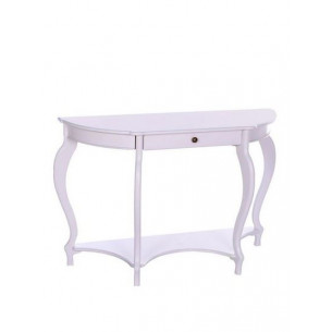 Консоль "Реин" (молочный дуб) Вис