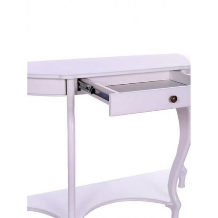 Консоль "Реин" (молочный дуб) Вис