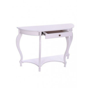 Консоль "Реин" (молочный дуб) Вис