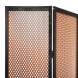 Ширма Gloria-3 (каркас венге / вставка орех) Ширма Gloria-3 (каркас венге / вставка орех)