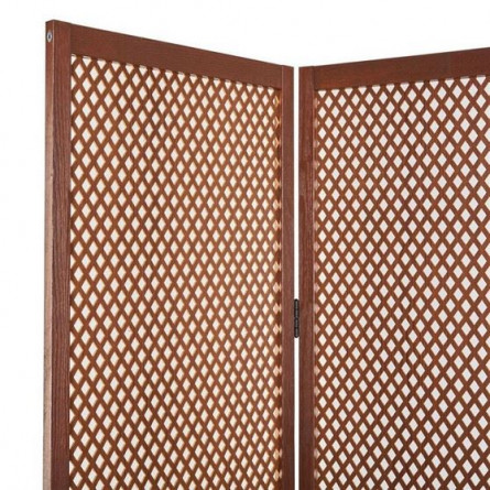 Ширма Gloria-4 (каркас орех / вставка орех)
