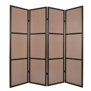 Ширма Gloria-4 (каркас венге / вставка орех)