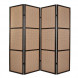 Ширма Gloria-4 (каркас венге / вставка орех) Ширма Gloria-4 (каркас венге / вставка орех)