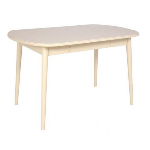 Стол обеденный "Стен" (130х80/Слоновая кость)