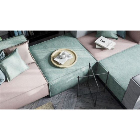 Стол журнальный Кнуд (Дуб санремо/Чёрный)