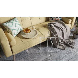 Стол журнальный Кнуд (Дуб санремо/Белый)