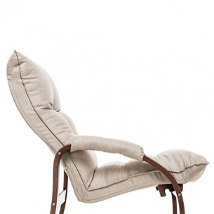 Кресло-трансформер Левада  (Орех текстура/ткань Малмо 05)