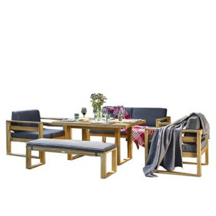 Диванный комплект BOOKA с обеденным столом