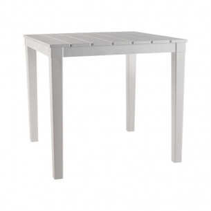 Стол пластиковый Прованс арт.3724-МТ001 квадратный (белый)