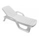 Лежак Прованс арт.3730-МТ001, пластик (белый)