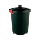 Бак круглый с крышкой 105л. (темно-зеленый) арт.3733-МТ008
