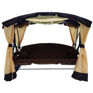 Качели садовые 4-х местные Сахара арт.3765-GS002