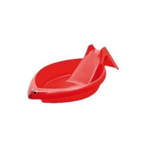 Песочница с горкой , цвет красный арт.505-МТ005