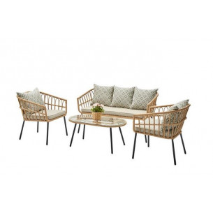 Набор мебели Брюссель арт.Bordeaux/Brussel , бежевый "Garden story"