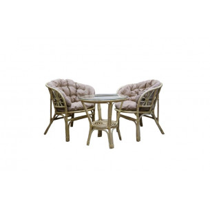 Набор мебели Багамы Премиум мини арт.BTS01/1-МТ001 медовый, бежевый "Garden story"