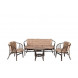 Набор мебели Багамы XL арт.CV-B01C-3B коричневый, бежевый "Garden story"