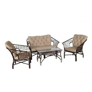 Набор мебели Дольчевита арт.CV-D1-2DB коричневый, бежевый "Garden story"