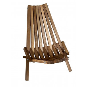 Кресло -шезлонг Прерия арт.G-LC-004-OAK дуб бежевый, без м/э