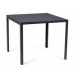 Стол квадратный арт.GS022 90х90 см 1 уп.(каркас черный, столешница поливуд) "Garden story"