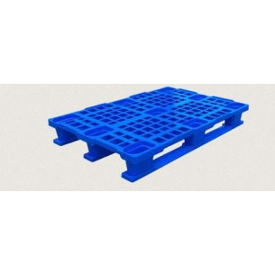 Поддон полимерный перфорированный с полозьями усиленный 1200х800х160мм синий арт.GS-1441Пс-п-у ,